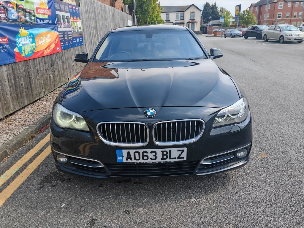 BMW 5 Series 3.0 530D Luxury A063BLZ Black #3