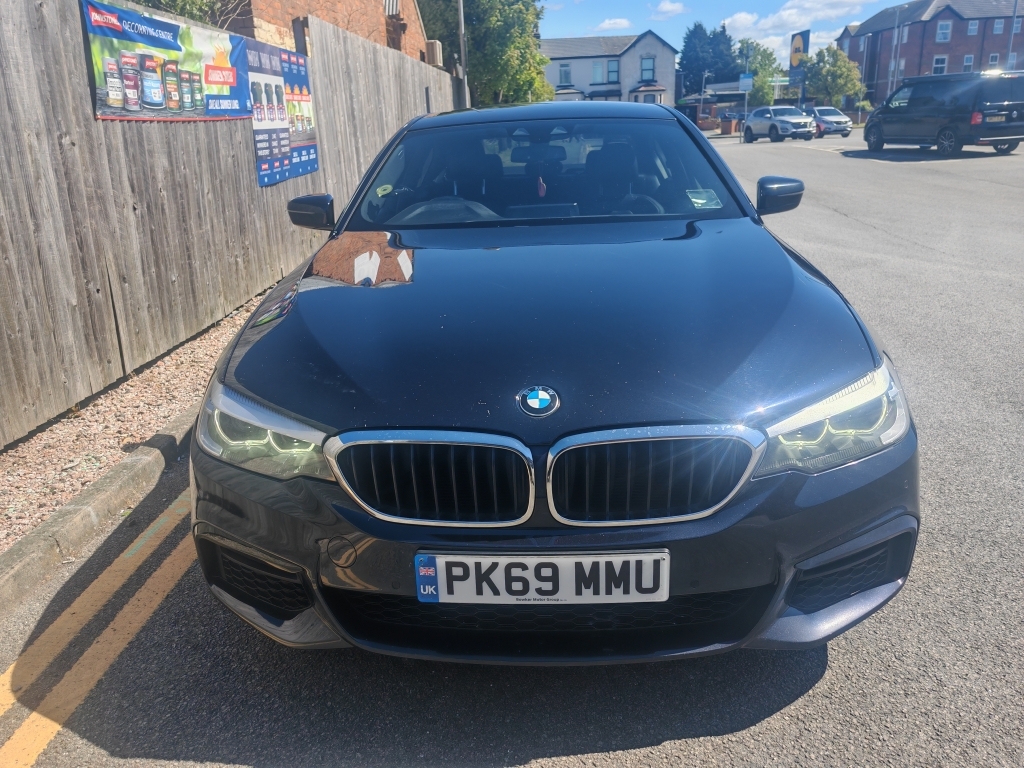 BMW 5 Series 2.0 520D M Sport PK69MMU Black #3