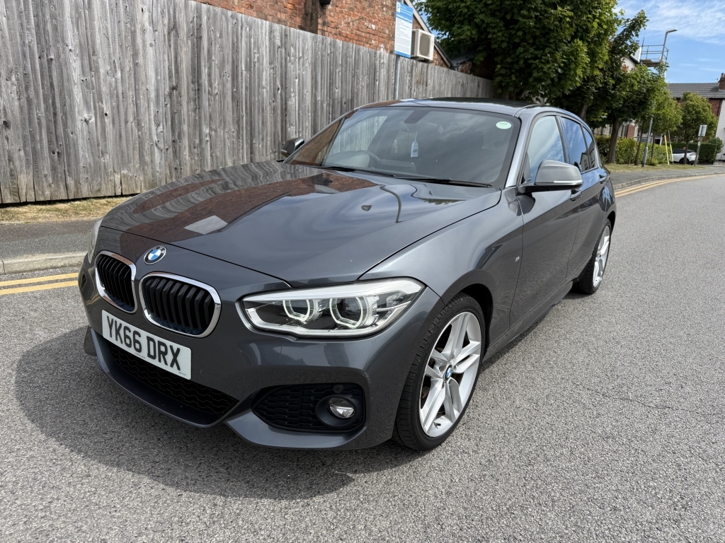 BMW 1 Series 2.0 120D Xdrive M Sport YK66DRX Grey #4