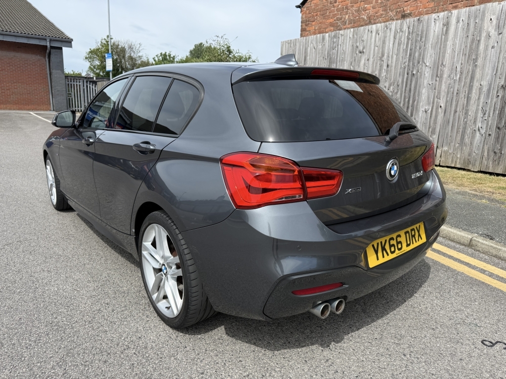 BMW 1 Series 2.0 120D Xdrive M Sport YK66DRX Grey #5