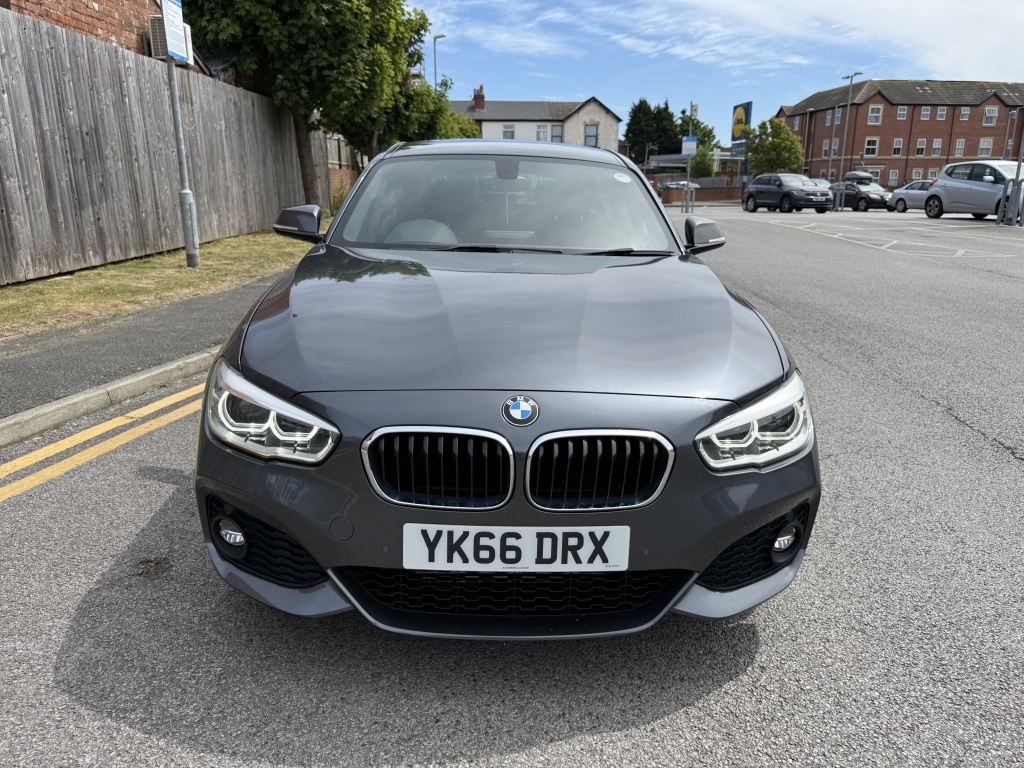 BMW 1 Series 2.0 120D Xdrive M Sport YK66DRX Grey #3