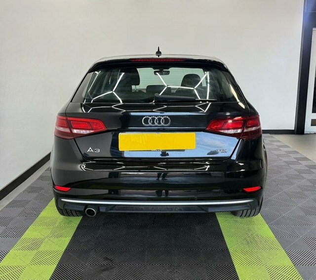 Audi A3 1.6 Tdi Sport Sportback SA66XTT Black #4