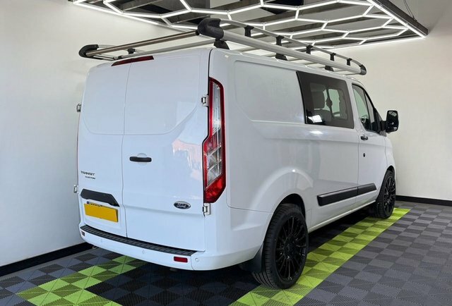 Ford Transit Custom 2.0 300 Ecoblue Crew MC18OER White #2