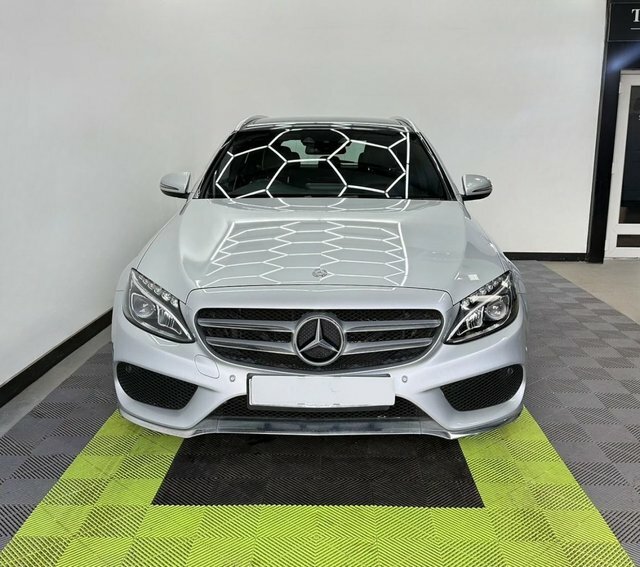 Mercedes-Benz C Class 2.1 C220d Amg Line KS67GXW Silver #3