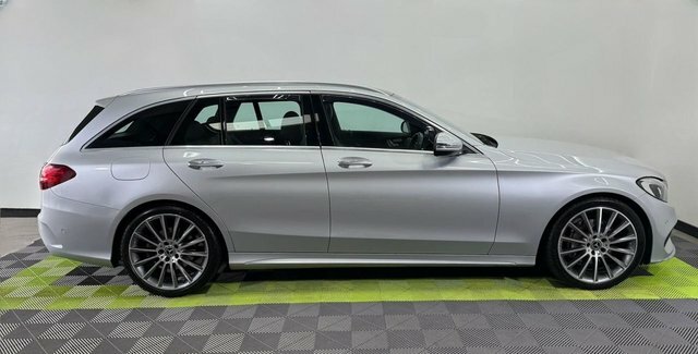Mercedes-Benz C Class 2.1 C220d Amg Line KS67GXW Silver #6