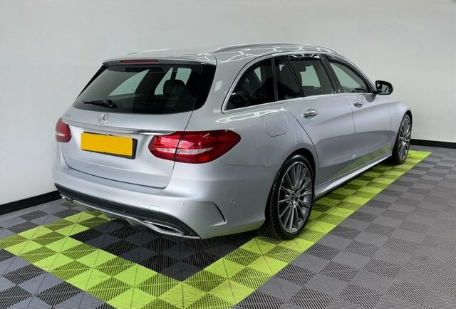 Mercedes-Benz C Class 2.1 C220d Amg Line KS67GXW Silver #2