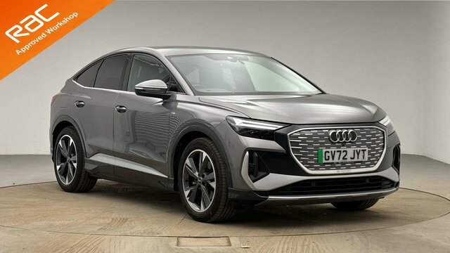 Audi Q4 E Tron 35 S Line Sportback Grey