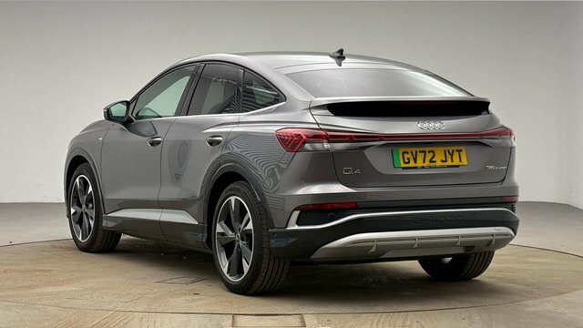 Audi Q4 E Tron 35 S Line Sportback Grey #2