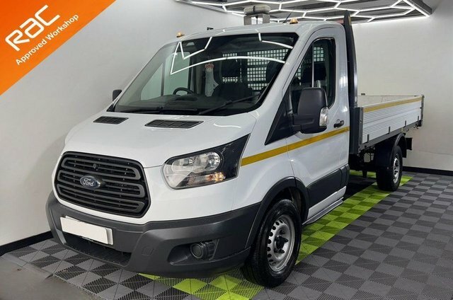 Ford Transit Custom 2.0 350 Ecoblue Chassis White