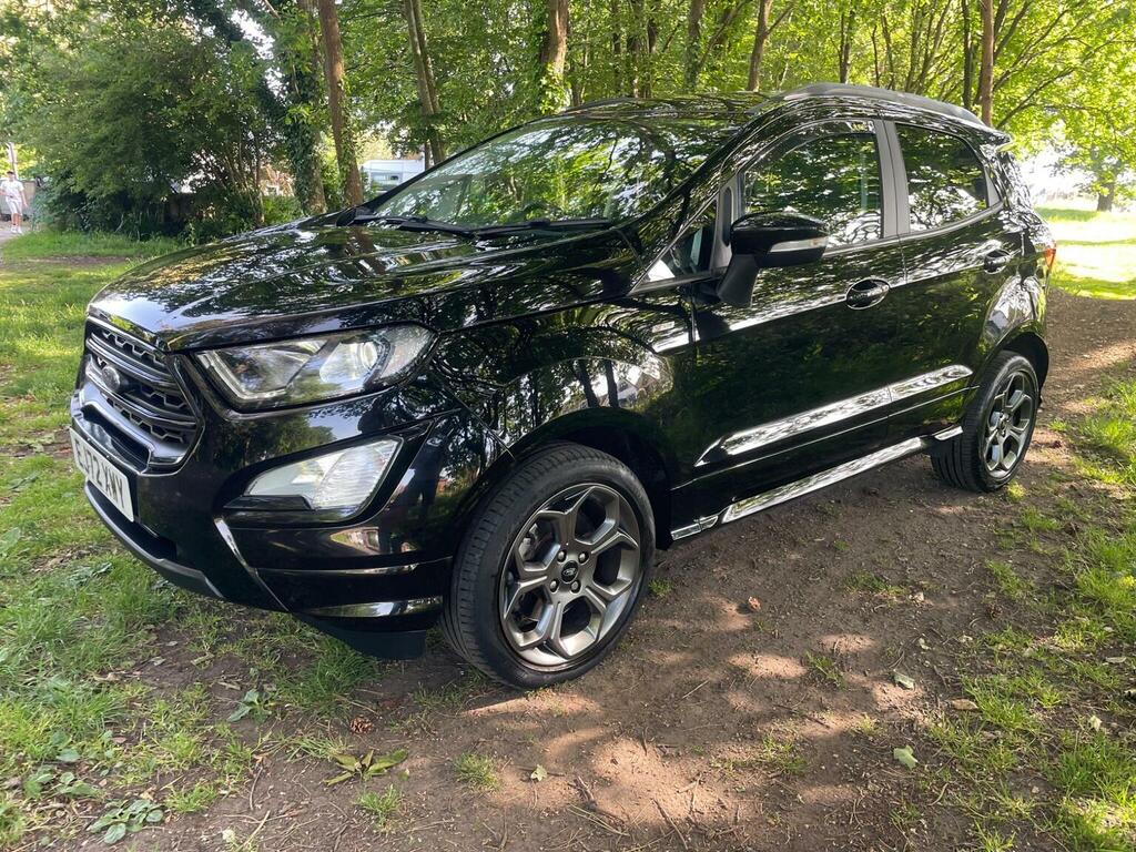 Ford Ecosport Suv 1.0T Ecoboost St-line Euro 6 Ss 20227 EJ72XWY Black #2