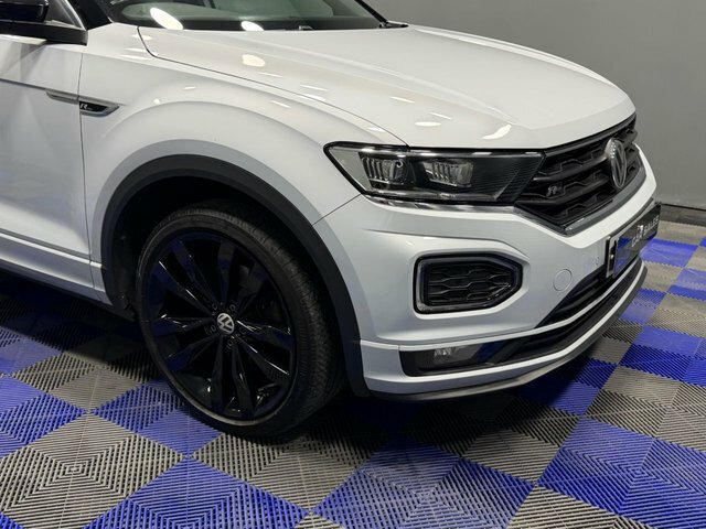 Volkswagen T-Roc 2018 1.5 Tsi Gpf Evo R-line Suv Dsg Eur Silver #3