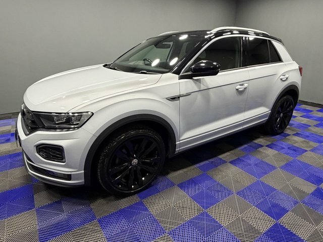 Volkswagen T-Roc 2018 1.5 Tsi Gpf Evo R-line Suv Dsg Eur Silver #6