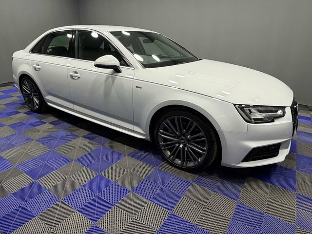 Audi A4 2016 3.0 Tdi V6 S Line Saloon Tiptronic White #5