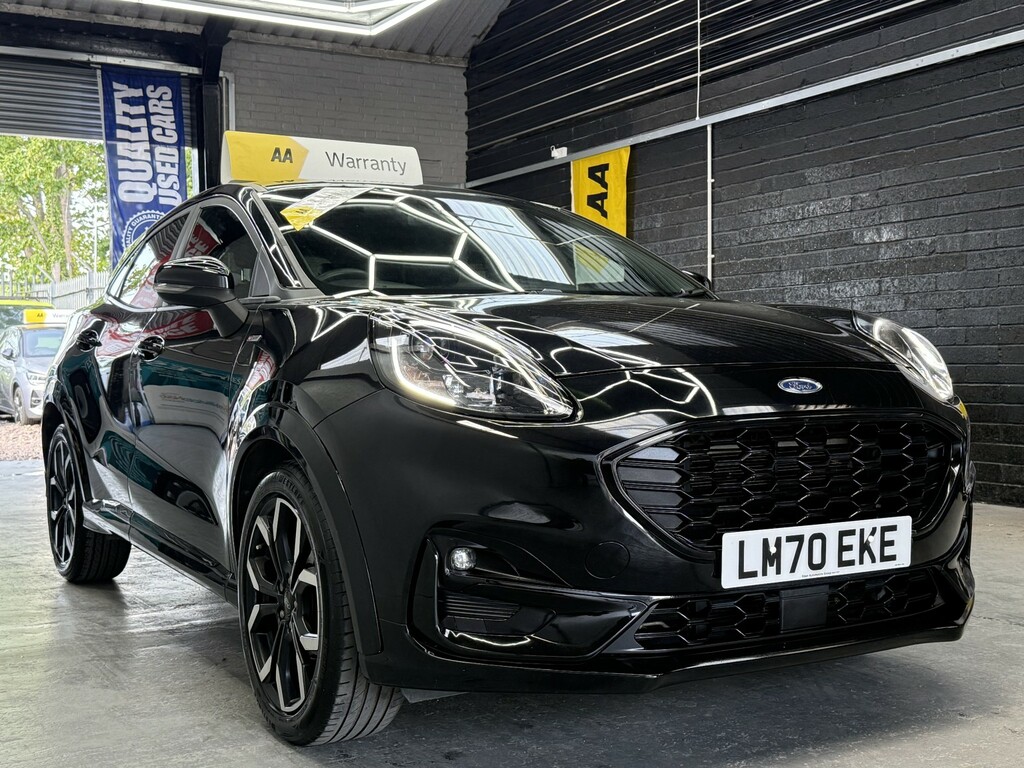 Ford Puma Suv 1.0 T Ecoboost Mhev St-line X Apply For Finan LM70EKE Black #6