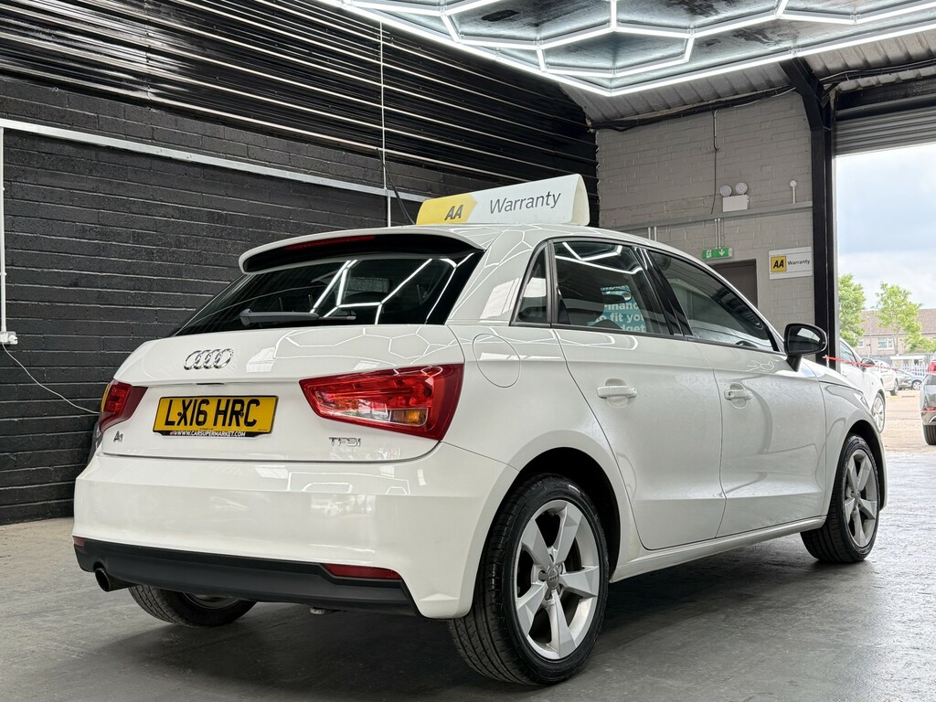 Audi A1 Hatchback 1.0 Tfsi Sport Apply For Finance On Our LX16HRC White #5