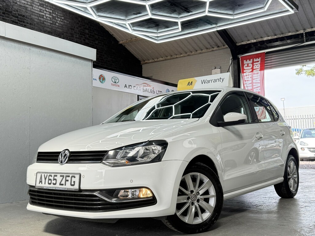 Volkswagen Polo Hatchback 1.2 Tsi Bluemotion Tech Se Apply For Fi White