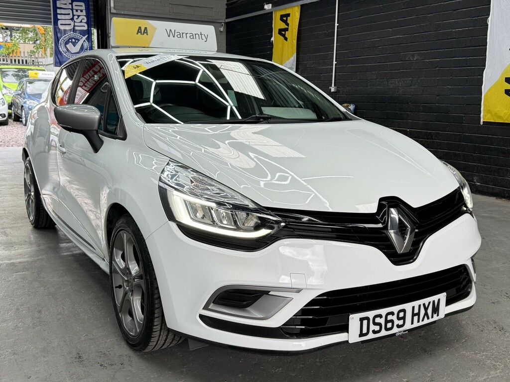 Renault Clio Hatchback 0.9 Gt Line Tce 90 My18 Apply For Finan DS69HXM White #6