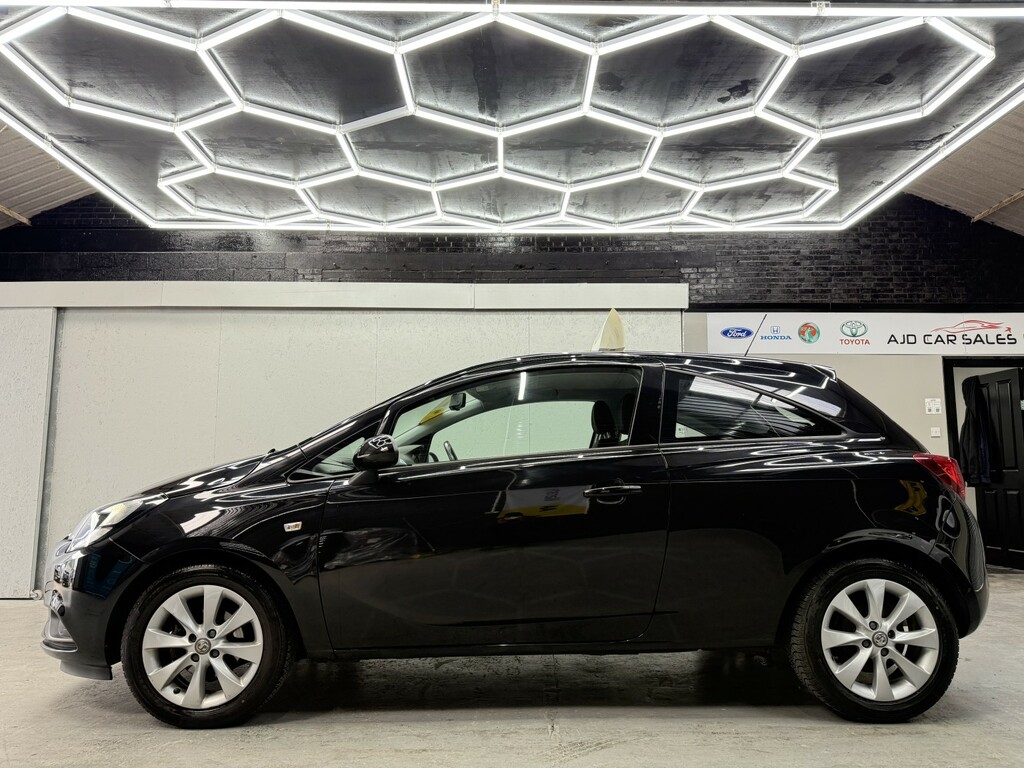 Vauxhall Corsa Hatchback 1.4 I Ecotec Energy Apply For Finance O YE68DTM Black #2