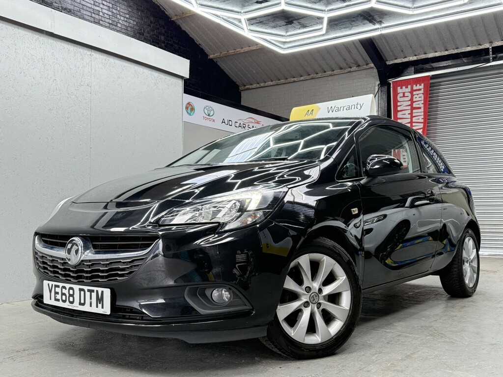 Vauxhall Corsa Hatchback 1.4 I Ecotec Energy Apply For Finance O Black