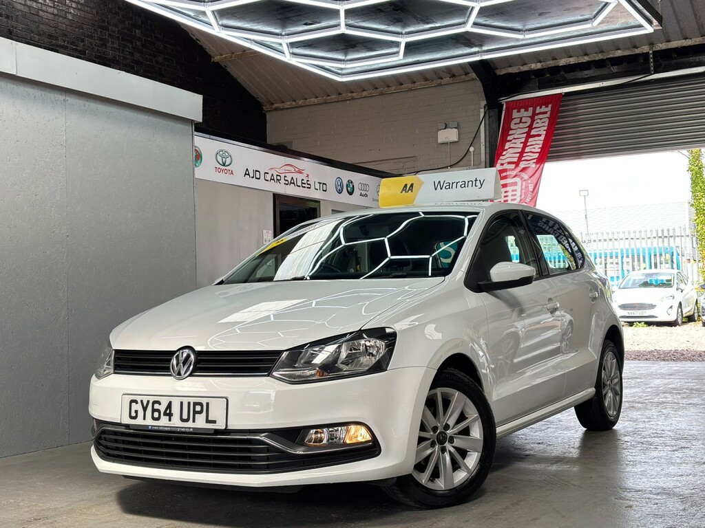 Volkswagen Polo Hatchback 1.0 Bluemotion Tech Se Apply For Financ GY64UPL White