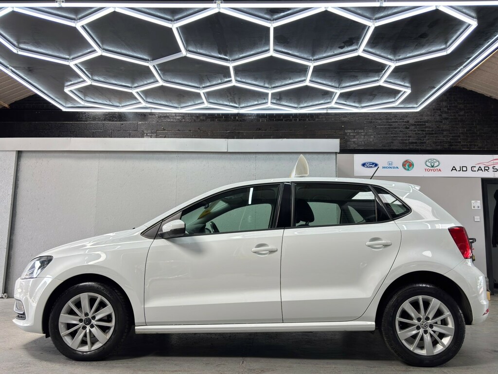 Volkswagen Polo Hatchback 1.0 Bluemotion Tech Se Apply For Financ GY64UPL White #2