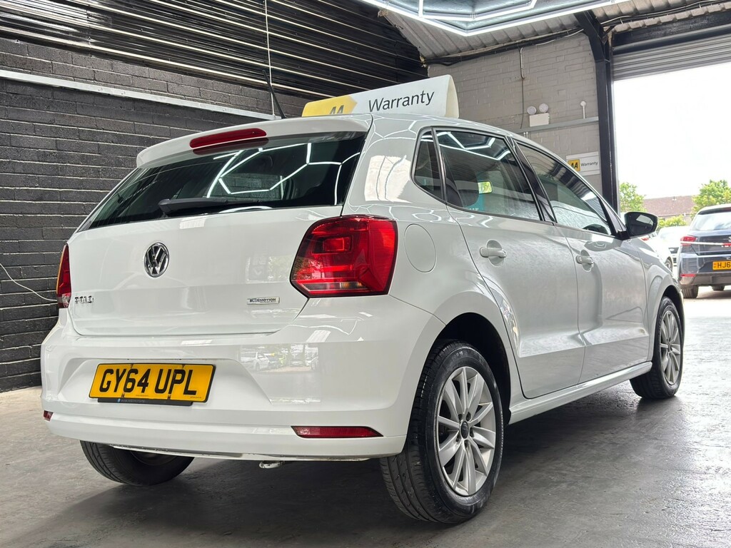 Volkswagen Polo Hatchback 1.0 Bluemotion Tech Se Apply For Financ GY64UPL White #5