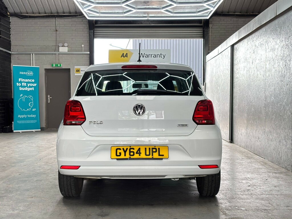 Volkswagen Polo Hatchback 1.0 Bluemotion Tech Se Apply For Financ GY64UPL White #4
