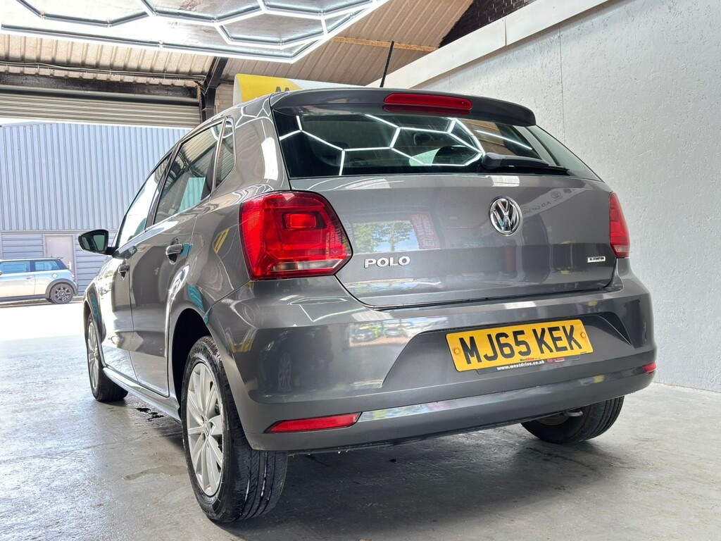 Volkswagen Polo Hatchback 1.0 Bluemotion Tech Se Apply For Financ MJ65KEK Grey #3