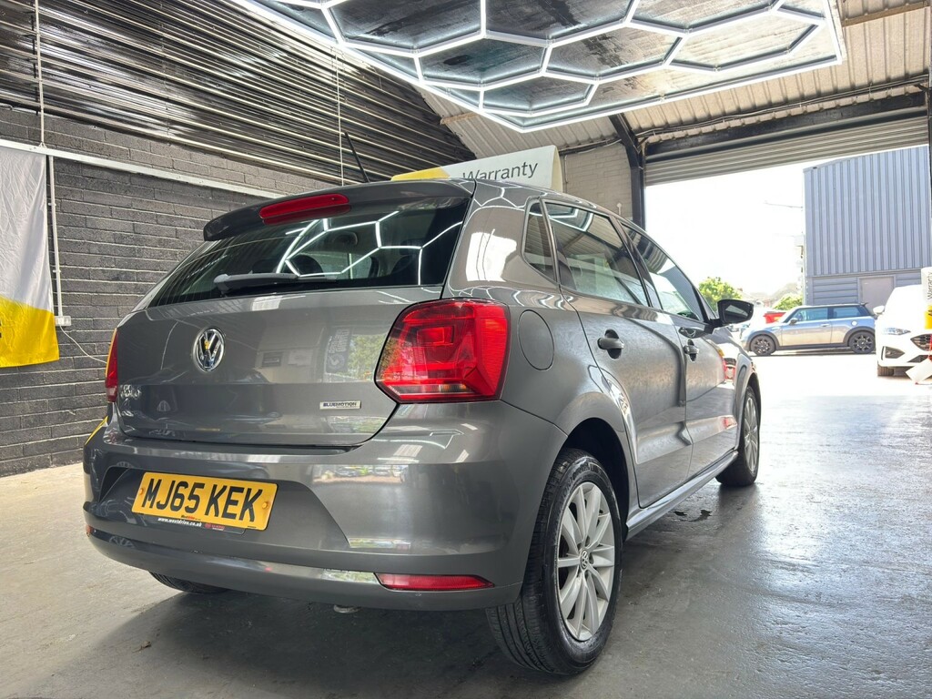 Volkswagen Polo Hatchback 1.0 Bluemotion Tech Se Apply For Financ MJ65KEK Grey #5