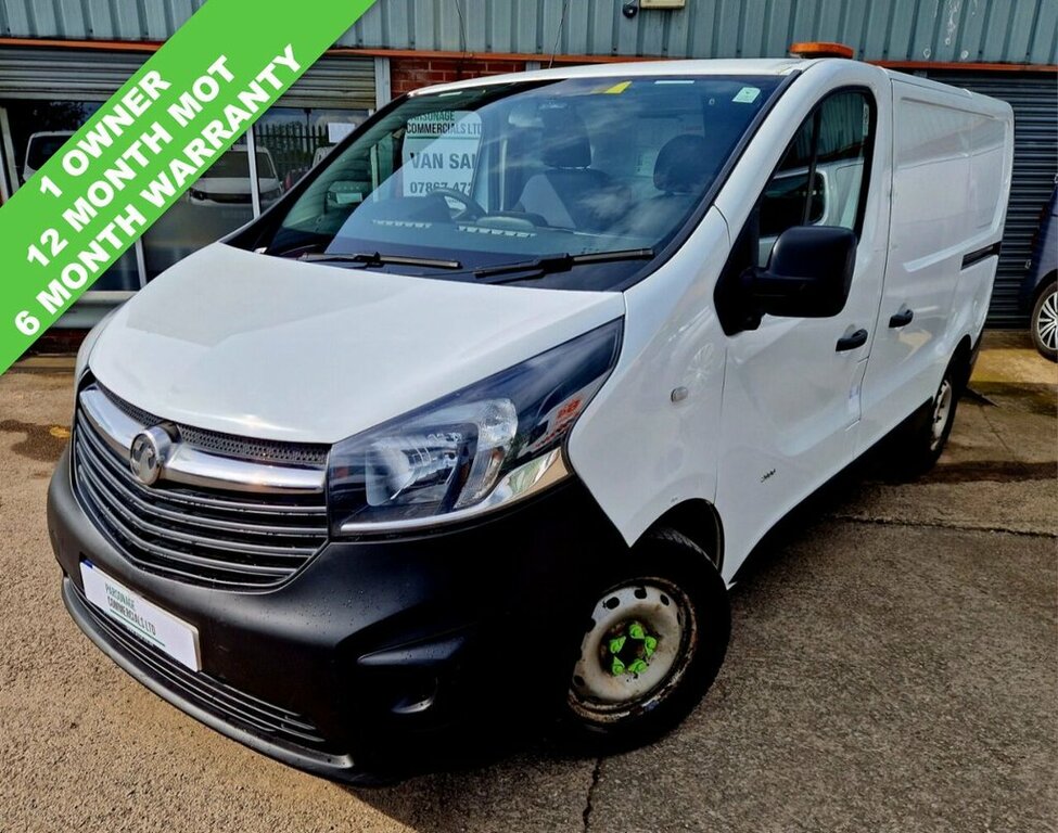 Vauxhall Vivaro 1.6L Null White