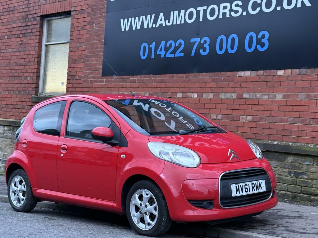 Citroen C1 1.0I Vtr Hatchback Euro 5 68 P Red