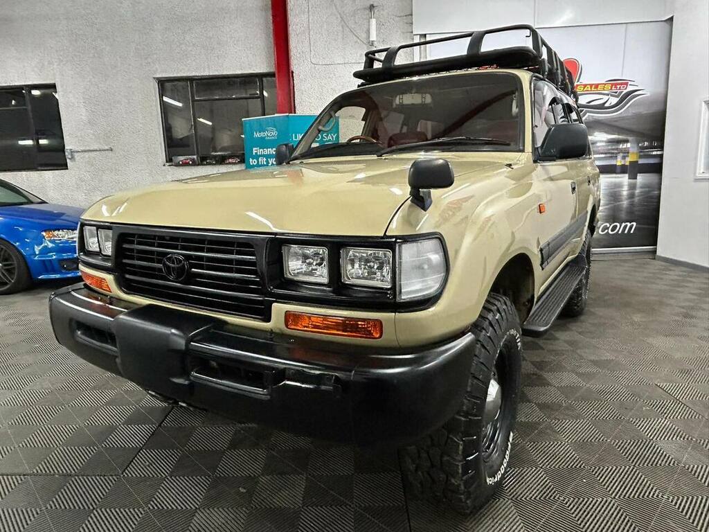 Toyota Land Cruiser Vx Vx U891 Brown #5