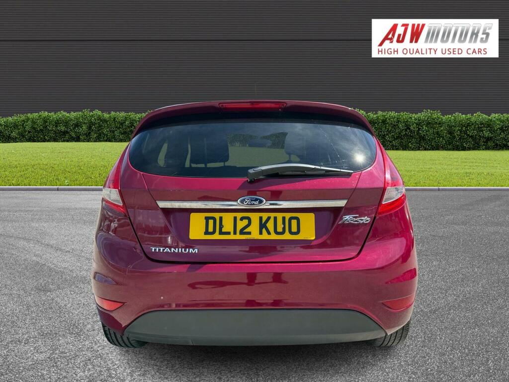 Ford Fiesta Hatchback 1.4 Titanium 201212 DL12KUO Red #6
