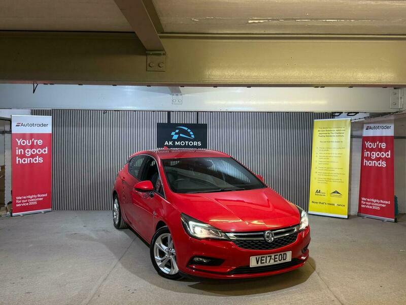 Vauxhall Astra 1.6 Cdti Blueinjection Sri Red