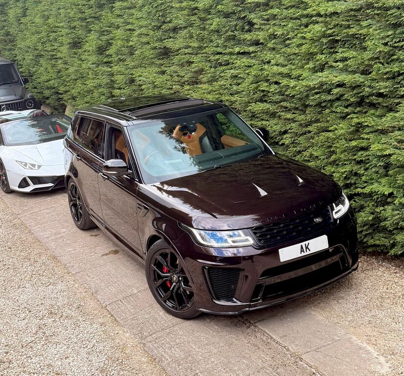 Land Rover Range Rover Sport 5.0 P575 V8 Gpf Svr Suv 4Wd Euro 6 Red