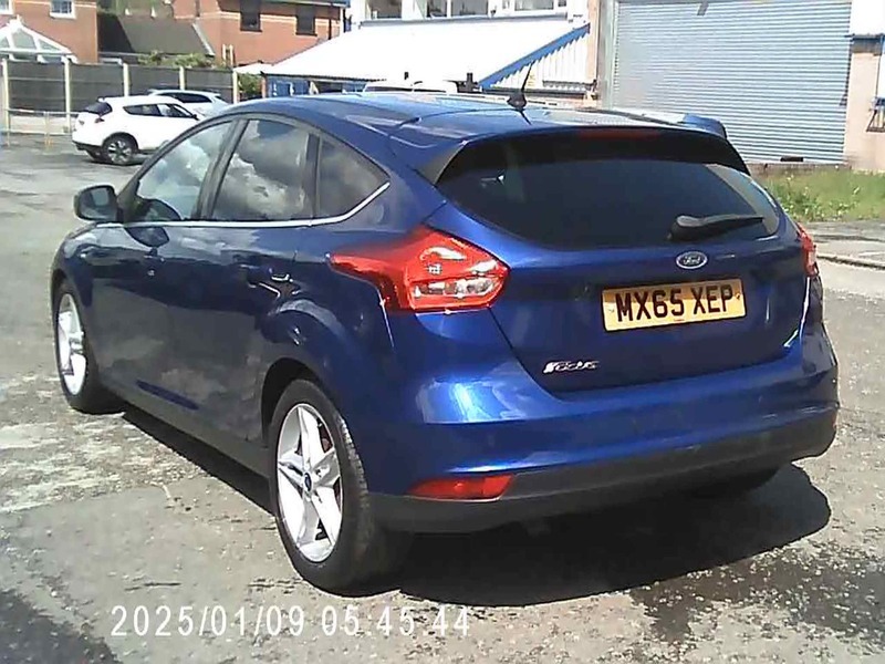 Ford Focus Titanium Tdci MX65XEP Blue #4