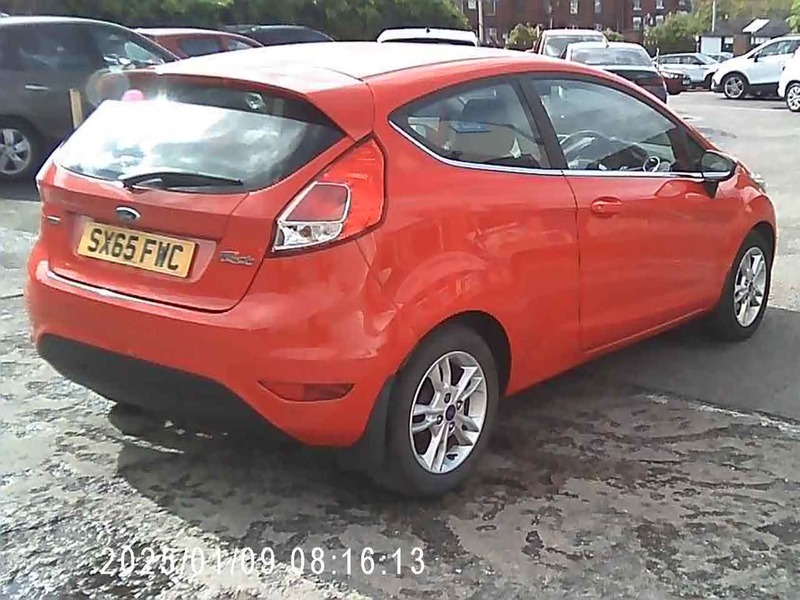 Ford Fiesta Zetec SX65FWC Red #6