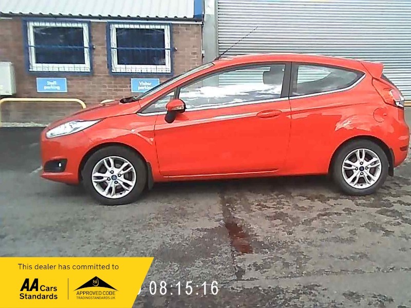 Ford Fiesta Zetec Red