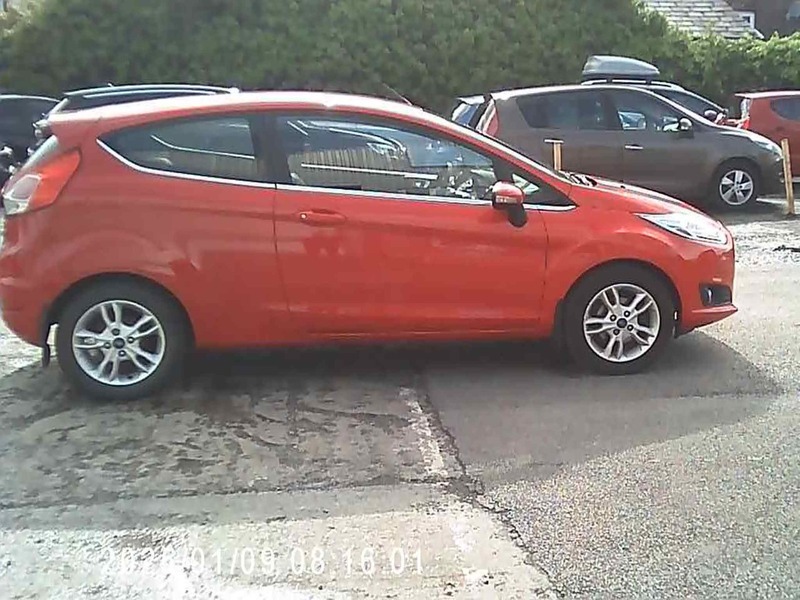 Ford Fiesta Zetec SX65FWC Red #5