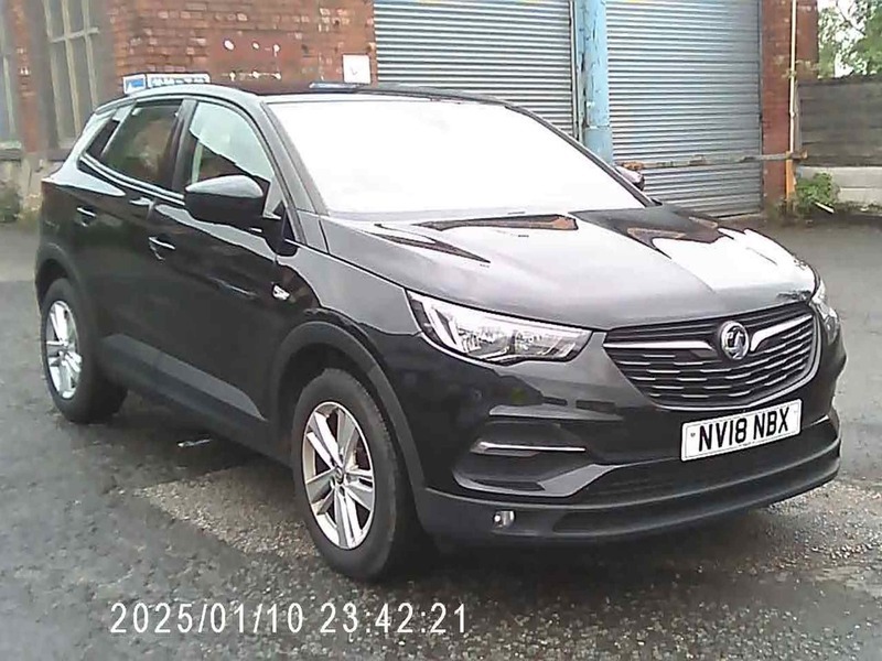 Vauxhall Grandland X Se S S NV18NBX Black #2