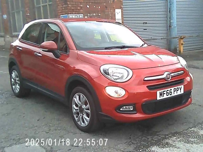Fiat 500X Pop Star Red #2