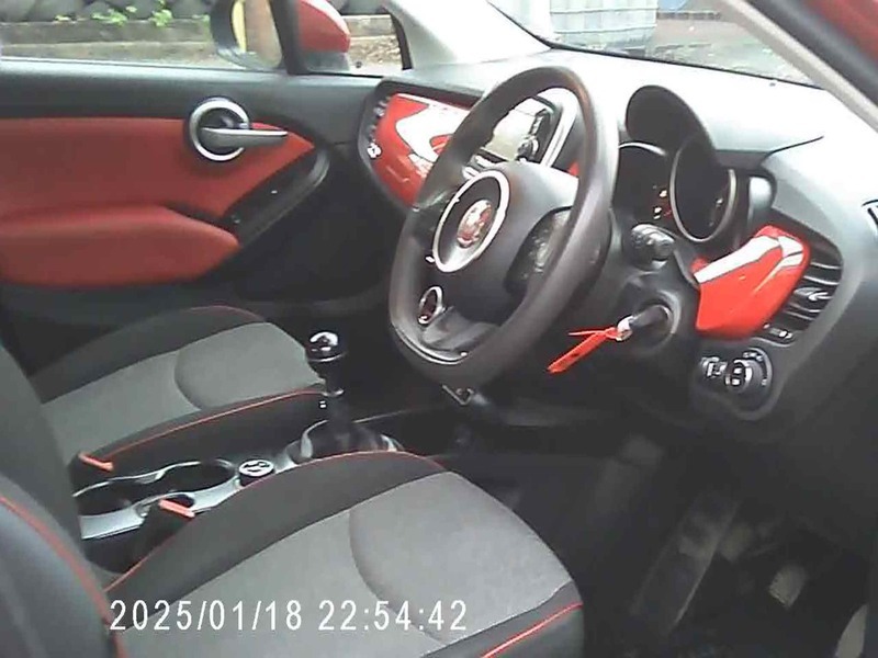 Fiat 500X Pop Star Red #5