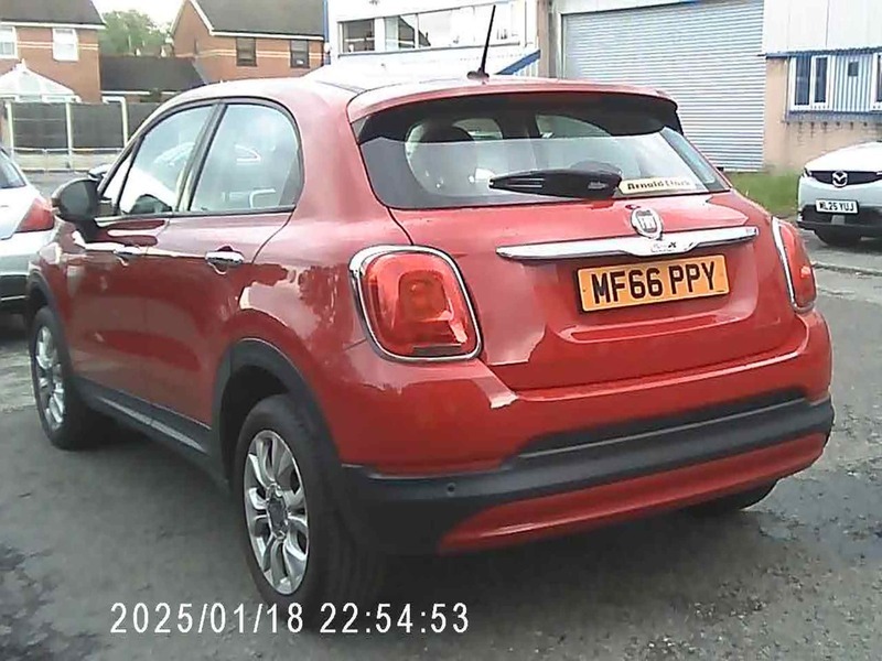 Fiat 500X Pop Star Red #4