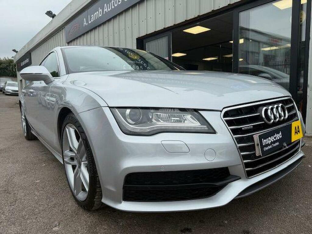 Audi A7 Hatchback 3.0 Tdi V6 S Line Sportback S Tronic Qua Silver