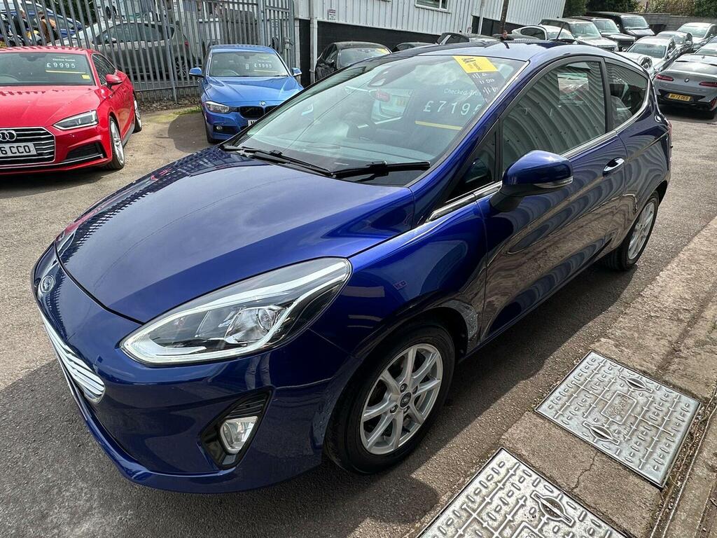 Ford Fiesta Hatchback 1.1 Ti-vct Zetec Euro 6 Ss 2017 BT67OER Blue #6