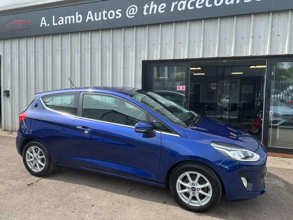 Ford Fiesta Hatchback 1.1 Ti-vct Zetec Euro 6 Ss 2017 BT67OER Blue #3