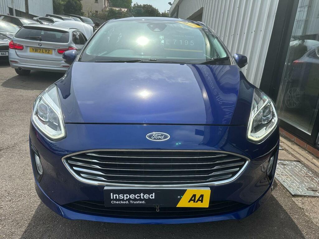 Ford Fiesta Hatchback 1.1 Ti-vct Zetec Euro 6 Ss 2017 BT67OER Blue #4