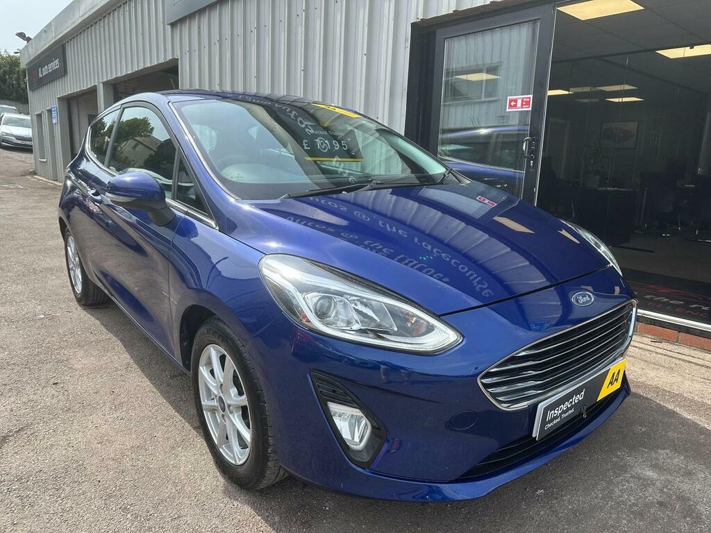 Ford Fiesta Hatchback 1.1 Ti-vct Zetec Euro 6 Ss 2017 Blue