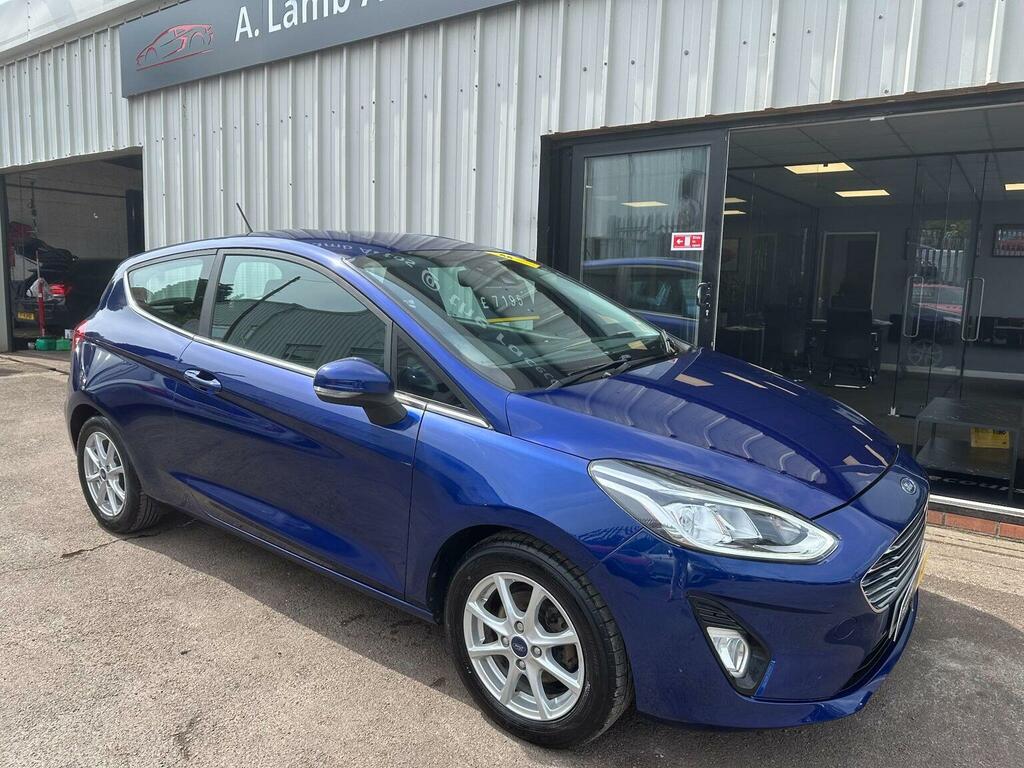 Ford Fiesta Hatchback 1.1 Ti-vct Zetec Euro 6 Ss 2017 BT67OER Blue #2