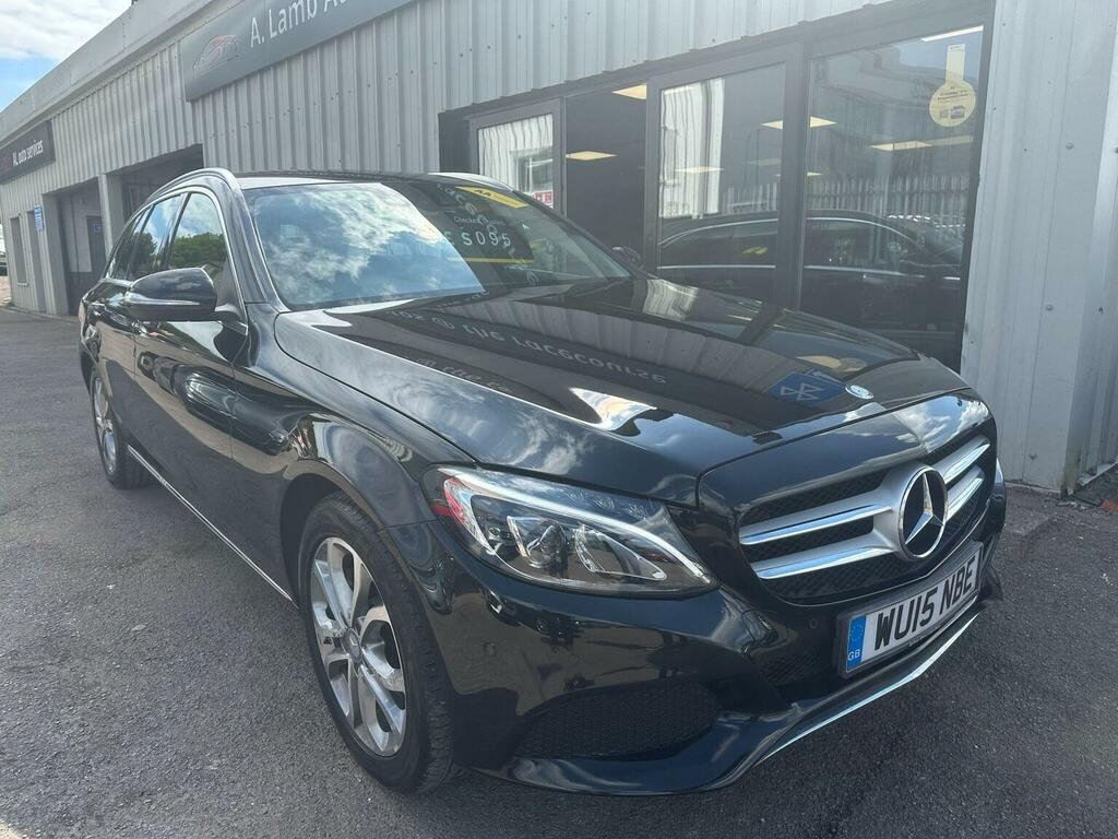 Mercedes-Benz C Class Estate 2.0 C200 Sport 7G-tronic Euro 6 Ss Black